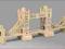 MOST TOWER BRIDGE 59cm puzzle 3D drewno EduCORE