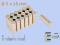 Magnes neodymowy magnesy neodymowe 5x15 mm 300 szt