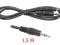 KABEL AUDIO JACK 3,5mm STEREO - JACK 3,5mm 1,5M