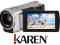 Kamera JVC GZ-E100 Full HD srebrna od Karen