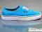 VANS AUTHENTIC 40.5 TRAMPKI TURKUSOWE HIT 24H USA