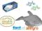 CLOUD B Przytulanka Śpiący Delfin z melodią 40cm!