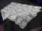 Cepeliada - STYLOWY obrus 90/90 - BIAŁY!!!!!