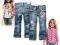 H&amp;M haftowane piękne jeansy NOWE 12-18m 86cm
