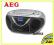 RADIO RADIOMAGNETOFON AEG MP3 CD LED UKF MW CD-RW