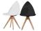 NOWOŚĆ ! Krzesło Rush Timber buk biały czarny