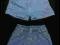 jeansowe krótkie spodenki mini mode roz. 92-98 cm