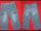 jeansowe spodnie rybaczki Miss E-vie roz. 152-158