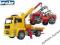 MAN ZESTAW SAMOCHODÓW POMOC DROGOWA BRUDER 02750