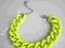 HOUSE * masywna bransoleta * ŁAŃCUCH FLUO