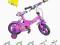 Rowerek dziecięcy bmx 12 FIOLETOWY + kółka boczne