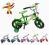 Rowerek dziecięcy BMX 12 GREEN z kółkami bocznymi