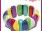 ElizaArt - BRANSOLETKA HOWLIT - GUMKA - BBR43