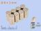 Magnes neodymowy magnesy neodymowe 8x3 mm 2 szt.