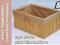 A19 POJEMNIK BAMBUSOWY KOSZYCZEK KOSZYK w18x45x37