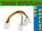 ROZDZIELACZ HDD ZASILANIA TYP MOLEX Z 1 NA 3 4PIN
