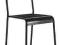 KRZESŁO KUCHENNE METALOWE SCHOOL CZARNE