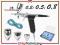 Aerograf AIR BRUSH 0,3 0,5 0,8 Precyzyjny Komplet