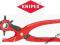 KNIPEX SZCZYPCE OBROTOWE DO OTWORÓW 90 70 220