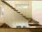 SCHODY DREWNIANE- BOLCOWE Z BALUSTRADĄ HARFA