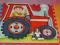 SUPER puzzle duże traktor sensoryczny 24el ELC