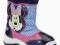 DISNEY zimowe kozaki śniegowce MINNIE 23 uk 6 14,5
