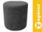 Pufa okrągła walec producent KOLOR SZARY CIEMNY