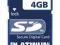 Karta pamięci SDHC Platinum 4 GB, 10 MB/s / 4 MB/s
