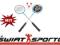 Badminton zestaw ROX 1003 2 rakietki i 3 lotki