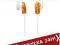 SŁUCHAWKI DOUSZNE SONY MDR-E9LPD POMARAŃCZOWE PLGW