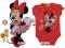 DISNEY MYSZKA MINNIE BODY POMARAŃCZ 62/68 A333