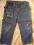 Spodnie jeansy bojówki bawełna rozm.128