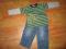 Spodnie bojówki i bluzeczka 92