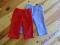 Spodnie polar 2x  _ 80/86_ BDB_ j. NOWE