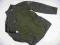 Khaki bawełniana kurtka militarna naszywka 146-152