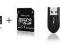 Karta microSD + Adapter SD + Pendrive 8GB CL4 PNY