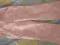 spodnie sztruks różowe cherokee 3-4lata 104cm