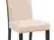 KRZESŁO DREWNIANE CS-52 WE. KREM KRZESŁA EKOSKÓRA
