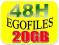 Egofiles 48h limit 20 GB login+hasło 20GB automat