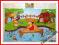 *Puzzle drewniane 24 ele. NA RYBACH*