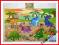*Puzzle drewniane 24 ele. DINOZAURY*