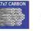 Przypon DRAGON HM 7x7 carbon steel 10kg 15cm 2szt