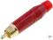 AMPHENOL ACPR-RED wtyk rca na kabel chich czerwony