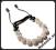 BRANSOLETKA SHAMBALLA SWAROVSKI CYRKONIE BIAŁE