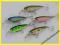 xx WOBLERY ZESTAW  kleń okoń jaź pstrąg