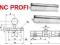 Prowadnica liniowa z podporą fi16 CNC dł.max 4FVAT