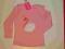 Bluzka różowa z łabędziem 92