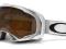 Oakley Splice White Gold Iridium crowbar dragon