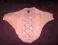 sweterek ażurowy bolerko różowe narzutka 3 lata