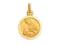 Złoty medalik pr.585 14k Komunia Chrzest  33814